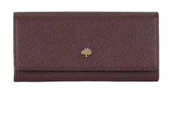 Mulberry Tree Continental Wallet, Leather, Burgundy, MII, B, 2*